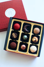 Holiday 9 piece bonbon gift box